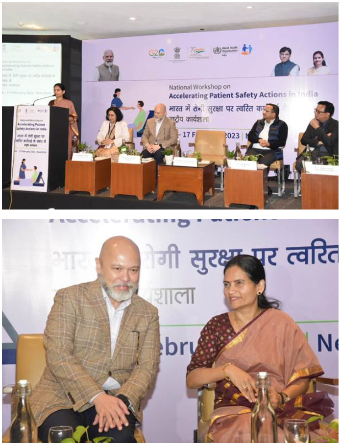 Dr. Bharati Pravin Pawar, Minister of State inaugurates the National Workshop on Accelerating Patient Safety in India