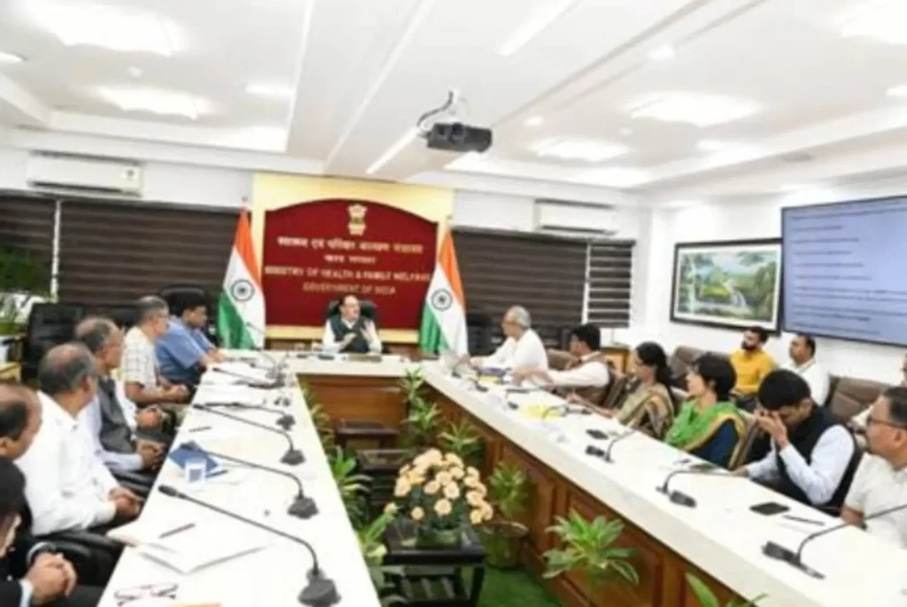 Union Health Minister Shri J P Nadda reviews Regulation of Drugs, Cosmetics and Medical Devices -1
