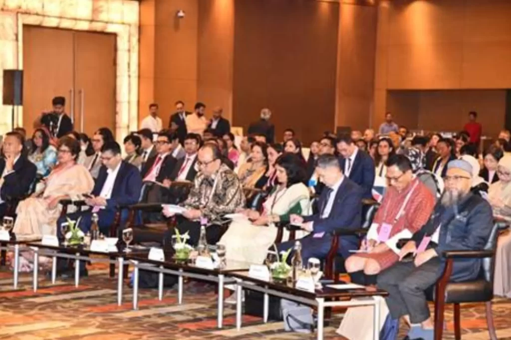 Union Health Minister Shri Jagat Prakash Nadda addresses 77th Session of Regional Committee of WHO Southeast Asia RegionUnion Health Minister Shri Jagat Prakash Nadda addresses 77th Session of Regional Committee of WHO Southeast Asia Region - 4