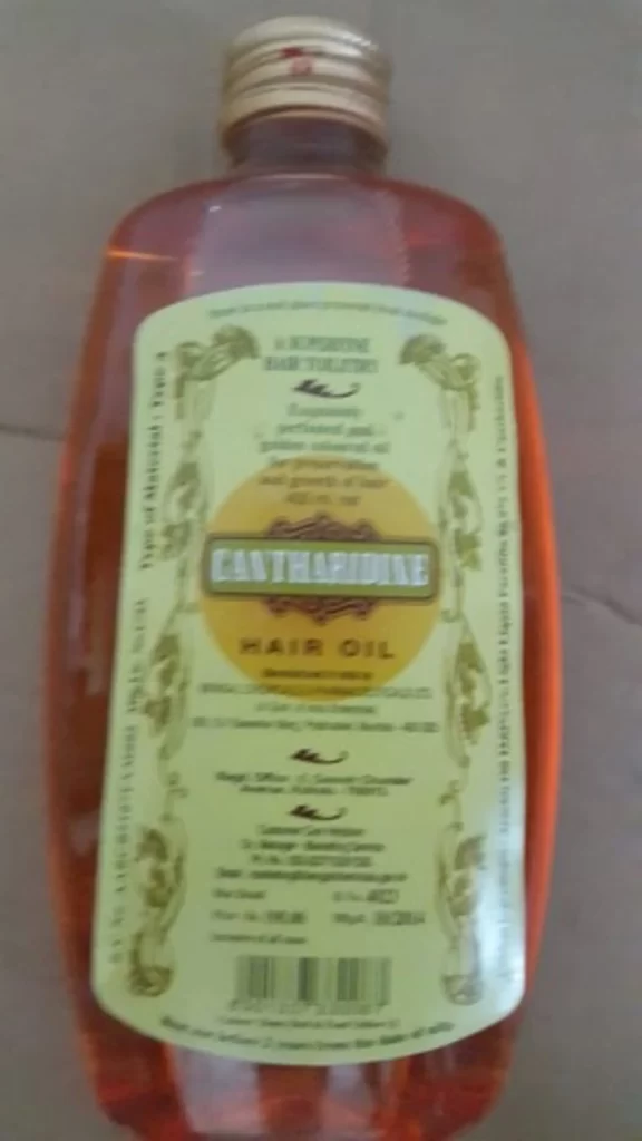 Cantharidine Hair Oil