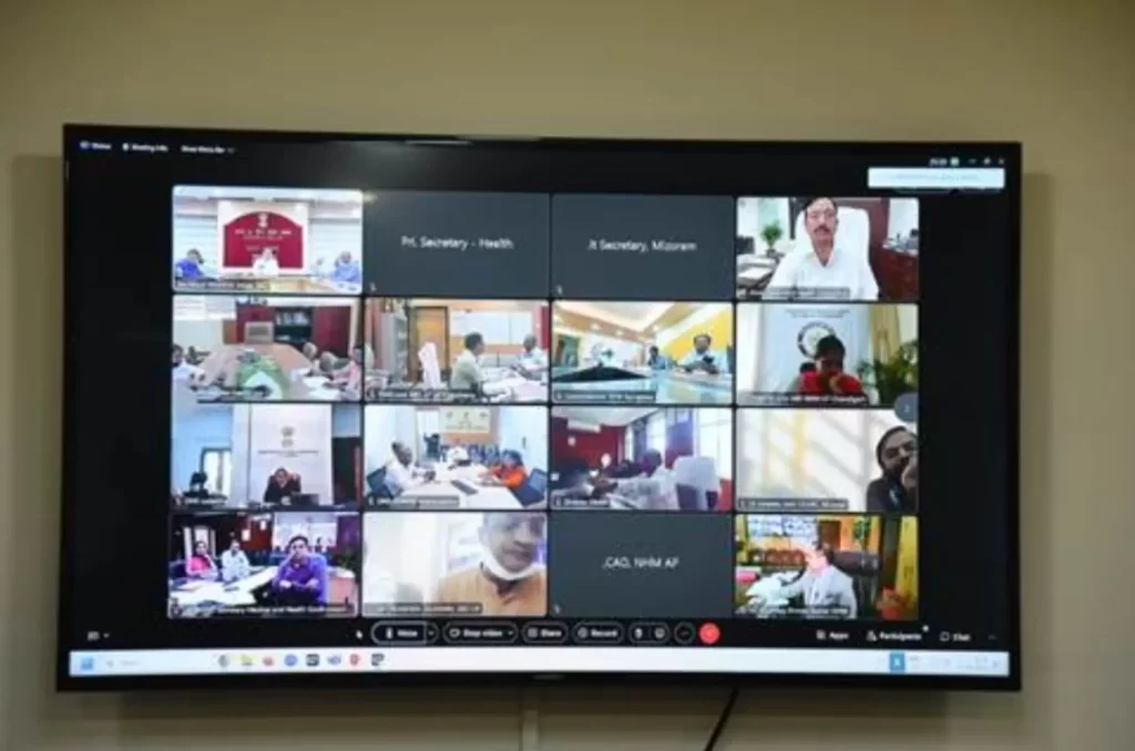 Centre Reviews Public Health Preparedness for management of COVID-19 and COVID-19 Vaccination Progress with States - 1
