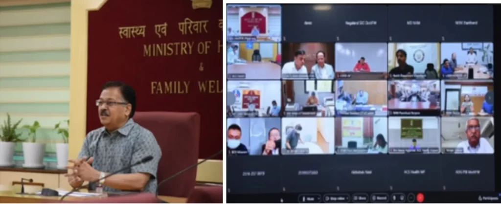 Health Ministry flags Considerable Decline in COVID-19 Vaccination in some states/UTs.