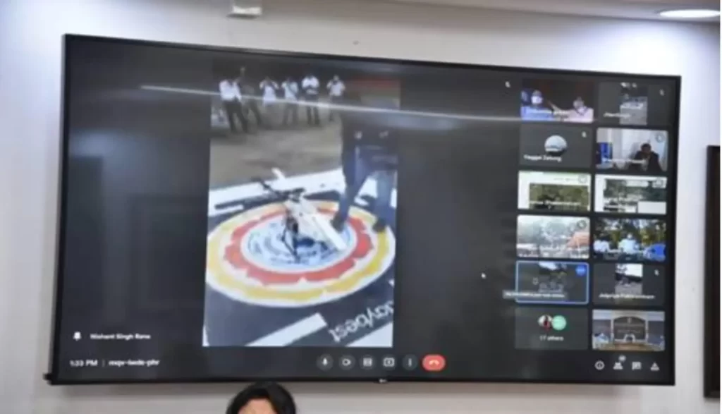 Shri Mansukh Mandaviya, Union Minister for Health and Family Welfare launches i-Drone, ICMR’s drone-based vaccine delivery model