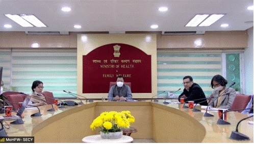 Centre reviews Commissioning, Installation & Functional Status of Oxygen supply Equipments Supplied by it to the States/UTs