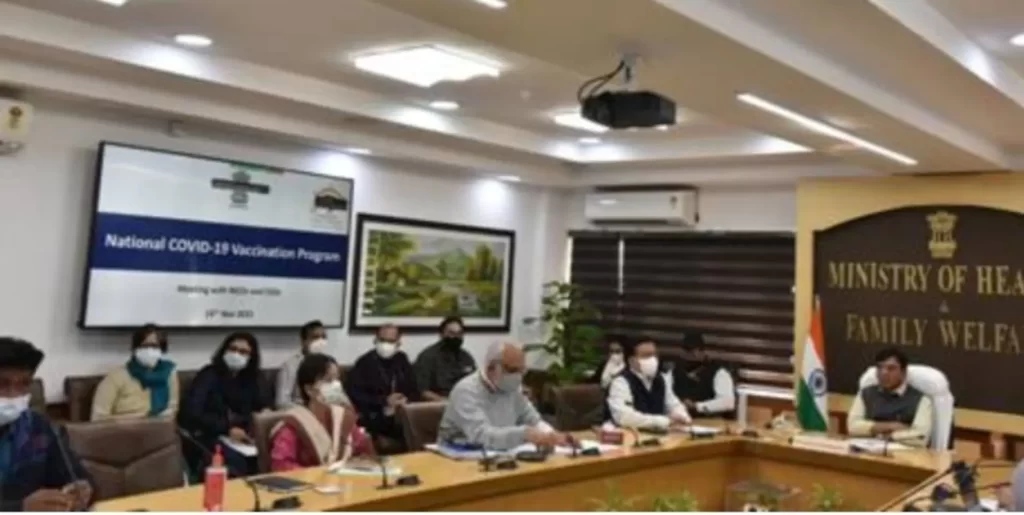 Dr. Mansukh Mandaviya discusses strengthening of Prime Minister’s ‘Har Ghar Dastak’ campaign with NGOs, CSOs and Development Partners