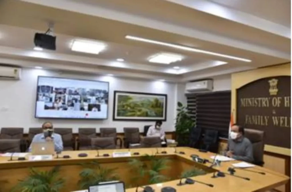 Dr. Harsh Vardhan reviews Public Health Response to COVID-19 and Progress of Vaccination with West Bengal and the 8 States of the North-East