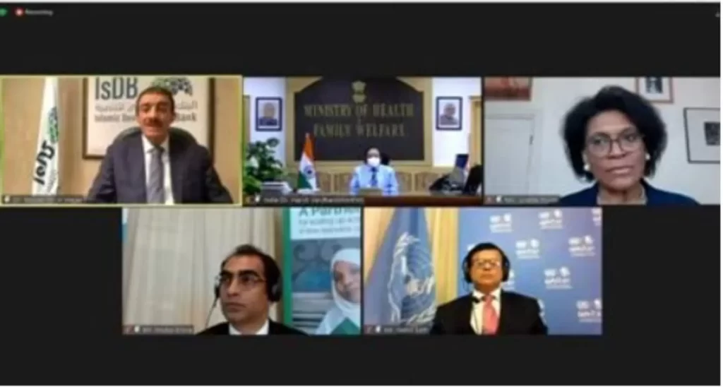 Dr Harsh Vardhan participates in a High-Level Panel Discussion on “Continuity on Health Services during COVID-19 Crisis”