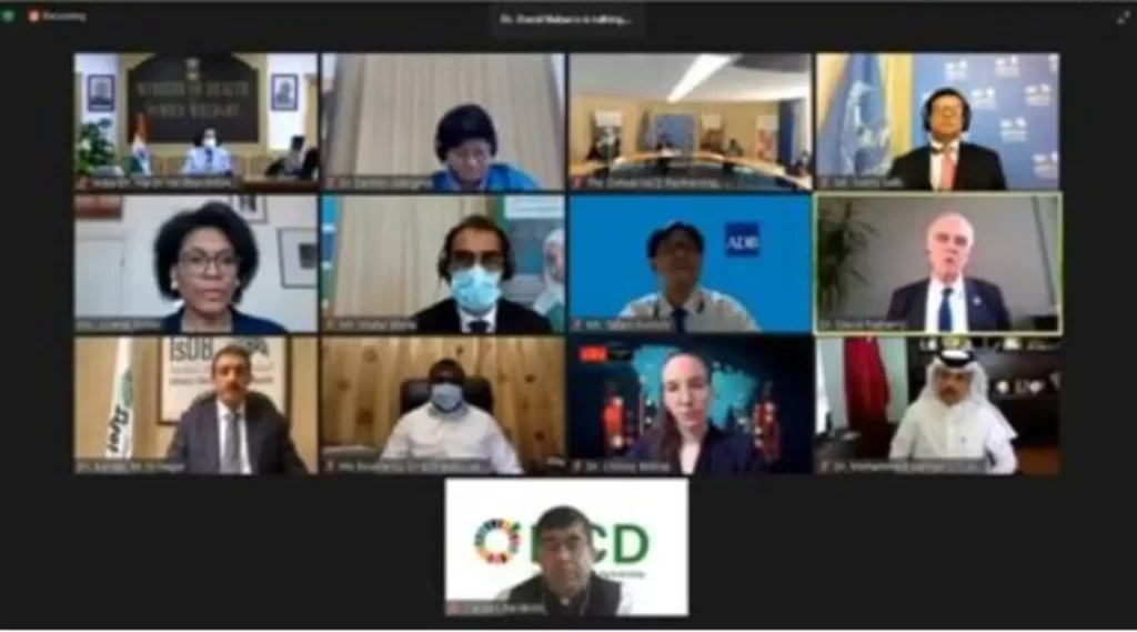 Dr Harsh Vardhan participates in a High-Level Panel Discussion on “Continuity on Health Services during COVID-19 Crisis”