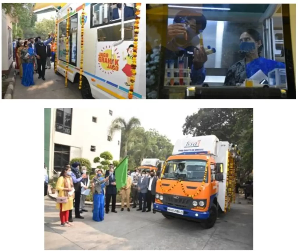 Union Minister of State for Health and Family Welfare flags off Food Safety Awareness vehicles and unveils books on nutrition at FSSAI