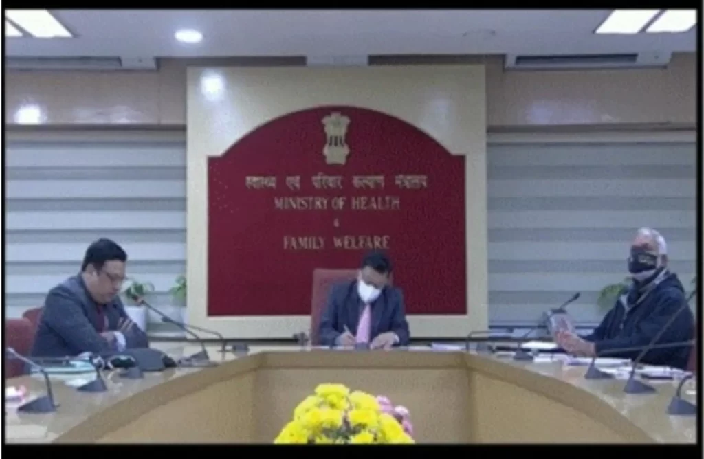 Union Health Ministry engages with States/UTs to review the rollout of vaccination for the age group 15-18 yrs and Precautionary dose for identified vulnerable categories