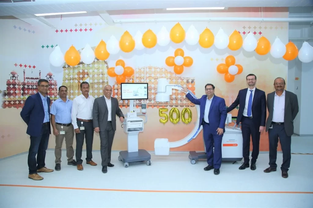 Siemens Healthineers crosses the milestone of producing 500 units of Cios Fit, a mobile c-arm in India