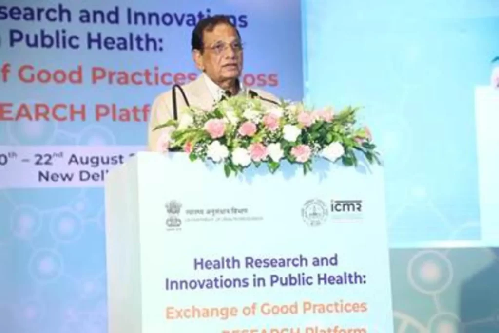 DHR-ICMR hosts International Meeting on Health Research and Innovations in Public Health