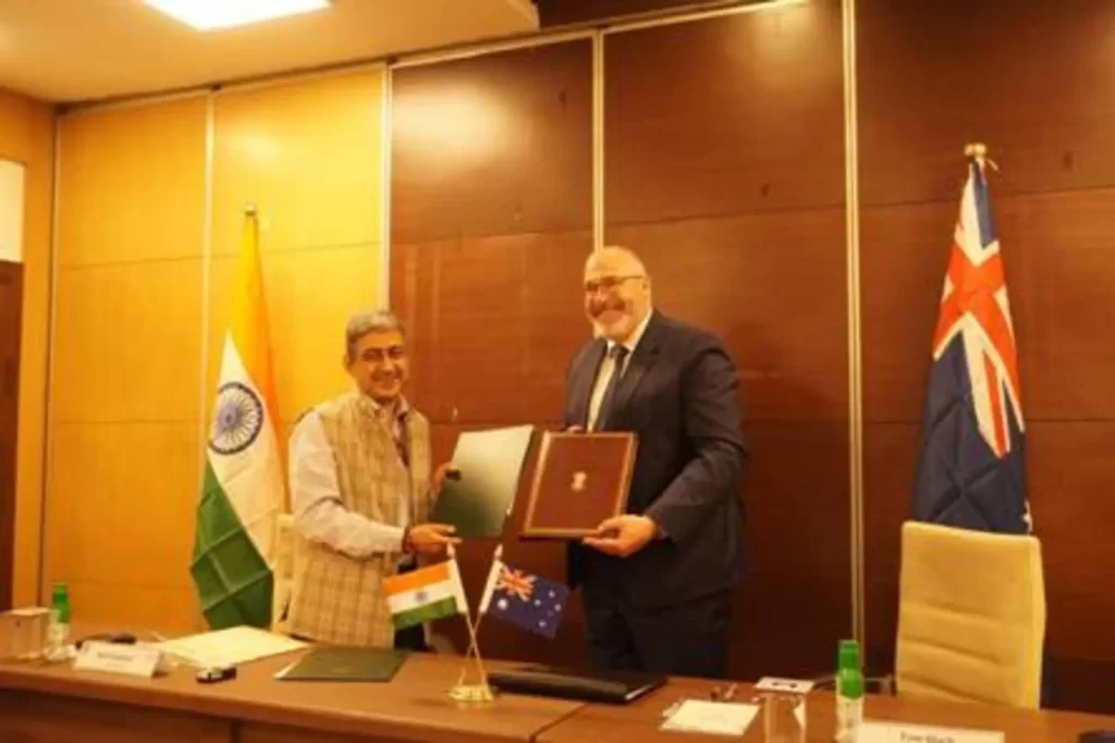 FSSAI and Department of Agriculture, Fisheries and Forestry, Australia signs MoU in the area of food safety