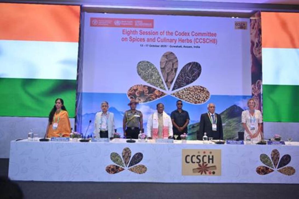 8th Session of Codex Committee on Spices and Culinary Herbs (CCSCH) inaugurated in Guwahati