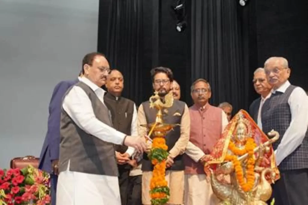 Union Health Minister Shri J P Nadda Presides over 3rd Foundation Day Event of AIIMS Bilaspur, Himachal Pradesh