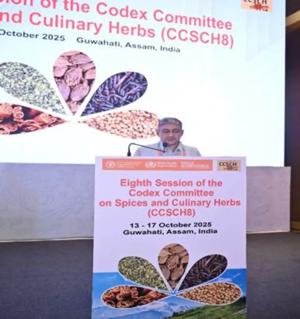 8th Session of Codex Committee on Spices and Culinary Herbs (CCSCH) inaugurated in Guwahati