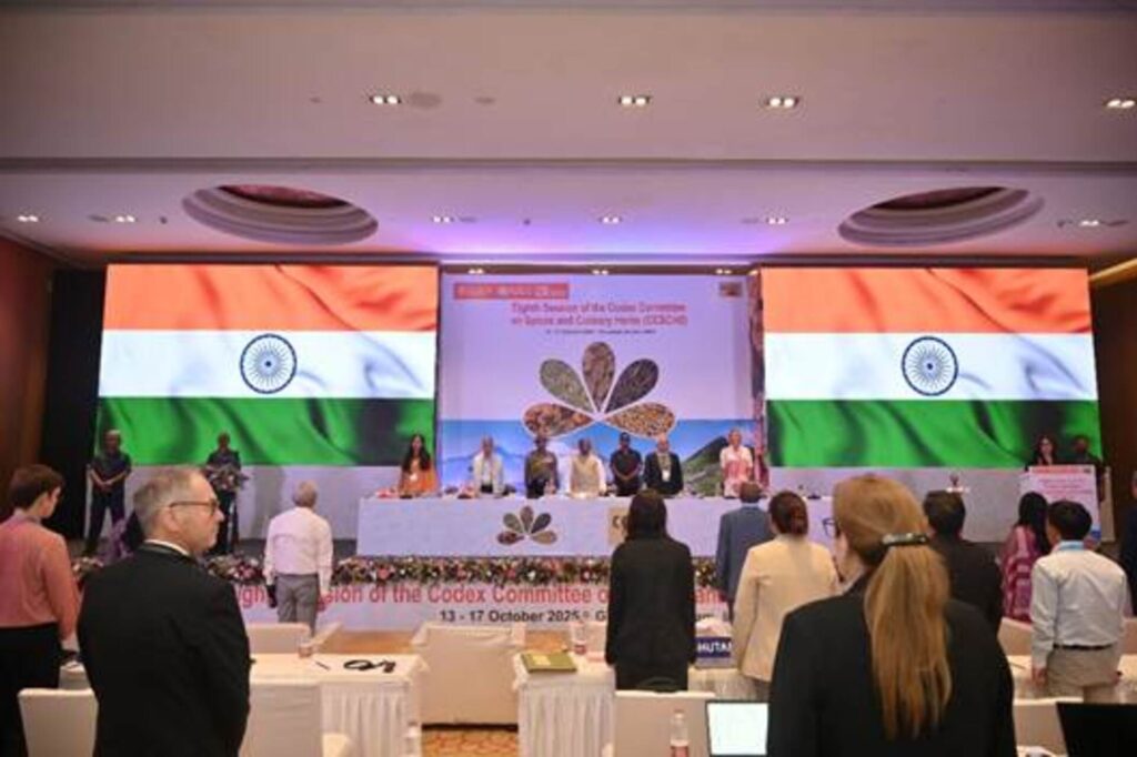 8th Session of Codex Committee on Spices and Culinary Herbs (CCSCH) inaugurated in Guwahati
